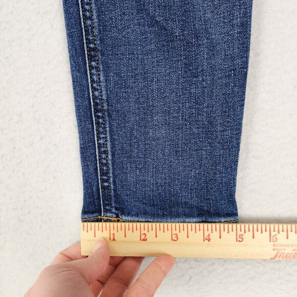 Rag and Bone Jeans Womens 27 Blue Skinny Leg Mid Rise Ankle Stretch Casual Denim - Picture 6 of 12